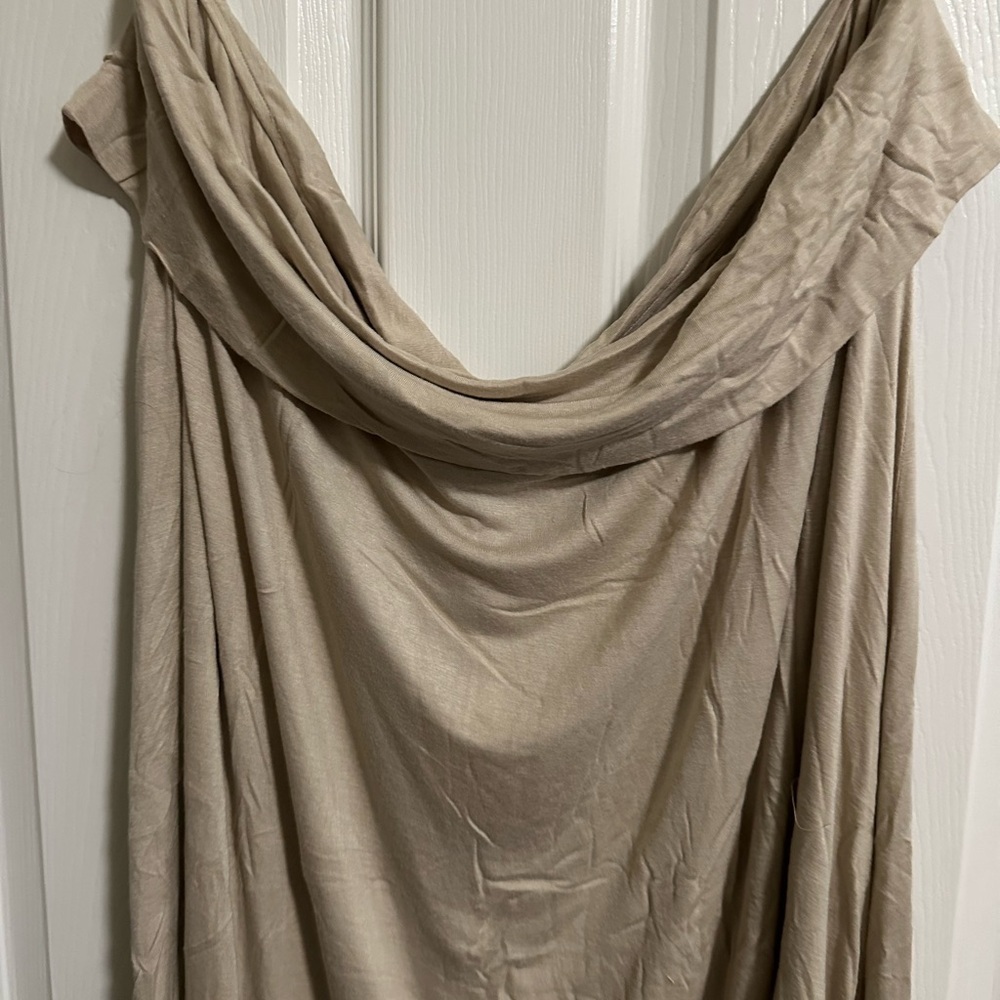 Hayden Strapless Dress (or skirt) Brown Ombré Maxi NEW WITH TAGS! XL, 1XL OR 2X - Picture 3 of 4
